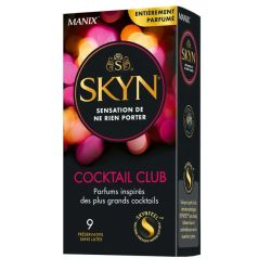 Manix Skyn Cocktail Club 9 Préservatifs