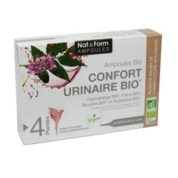 Nat&Form ampoule Confort urinaire bio 20 ampoules