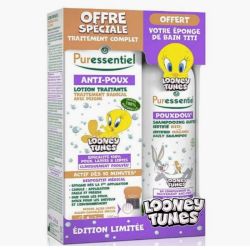 Puressentiel Coffret édition limité anti poux Looney tunes 200 ml