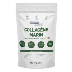 Humble+ collagène marin beauté Menthe Citron 300g