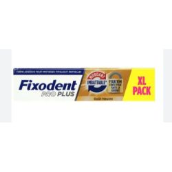 Plus crème adhésive Mordant imbattable pour prothèses partielles et totales 57ml