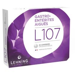 Lehning L107 gastro entérites aiguës 40 comprimés
