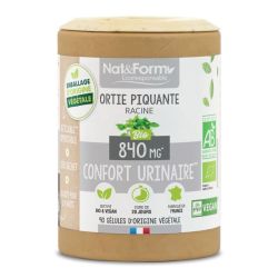 Nat&Form Ecoresponsable Ortie Piquante Racine Bio 90 Gélules Végétales