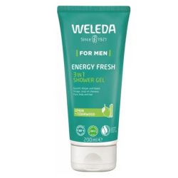 Weleda Homme Energy Fresh gel douche 3en1  200ml