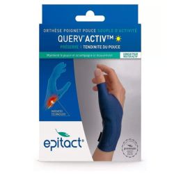 Epitact Querv'Activ orthèse poignet pouce souple d'activité gauche taille L 1 unité