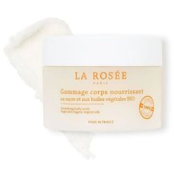 La Rosee recharge gommage corps nourrissant au sucre et huiles végétales bio 200g