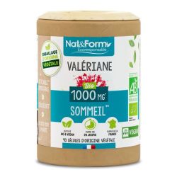 Nat&Form Écoresponsable valériane Bio 90 gélules végétales