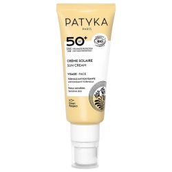Patyka crème solaire visage spf50+ bio 40 ml