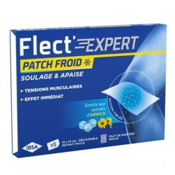 Flect'Expert patch froid arnica soulage et apaise 5 patchs