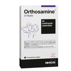 Nhco Nutrition Orthosamine 3-18 ans 16 comprimés