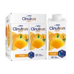 Clinutren Fruit saveur orange 4 x 200 ml