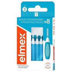 Elmex 8 Brossettes Interdentaires - Taille : 1,1 mm