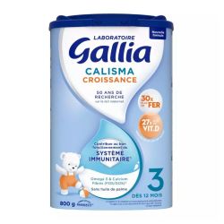 Gallia Calisma lait croissance lait 3ème âge 3x800g