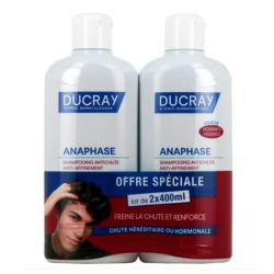 Ducray Anaphase shampooing antichute chronique 2 x 400 ml