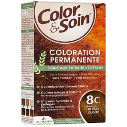 3Chênes Color & Soin Coloration Permanente 8C blond cuivré