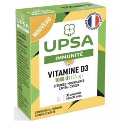 UPSA Vitamine D3 1000 UI 30 comprimés