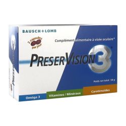 Bausch & Lomb Preservision 3 visée oculaire 180 capsules