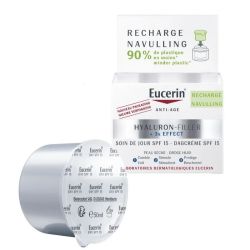 Eucerin Hyaluron-Filler + 3x Effect soin de jour spf15 peau sèche recharge 50 ml