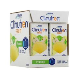 Clinutren Fruit saveur pomme 4 x200ml