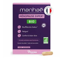 Manhaé Ménopause Expert bio 60 gélules