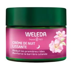 Weleda crème de nuit lissante à la Rose Musquée & Thé Blanc 40 ml