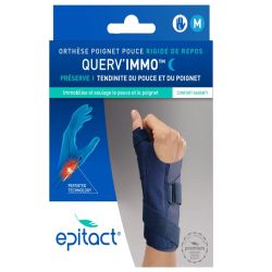 Querv'Immo Orthèse rigide de repos poignet pouce gauche Taille M 1 unité