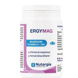 Nutergia Ergymag Magnésium et vitamines B2, B3, B5 et B6 90 gélules