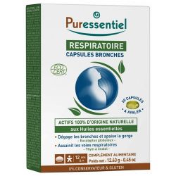 Puressentiel Respiratoire Capsules Bronches Bio 30 Capsules