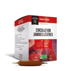 Dayang Circulation jambes lourdes 20 ampoules bio