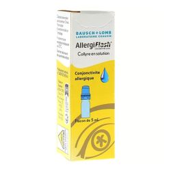 Bausch+Lomb AllergiFlash Collyre Anti-Allergique 5 ml