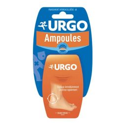Urgo ampoules talon grands pansements 7.2 x 4.3 cm x 5