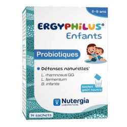 Nutergia Ergyphilus enfants probiotiques 14 sachets