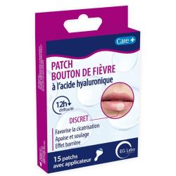 Care+ Patch bouton de fievre 15 patchs