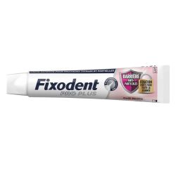 Fixodent Pro plus crème adhésive prothèses totales & partielles anti particules 40g