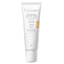Couvrance Fond de Teint Correcteur Fluide Teinte 1.0 Porcelaine SPF20 30 ml