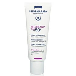 Isispharma Keloplast crème réparatrice protectrice scars spf50+ peaux irritées et abimées 40ml