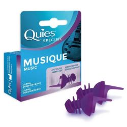 Quies Specific protection auditive musique 1 Paire