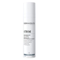 Dermaceutic Actibiome crème nuit peau tendance acnéique 40ml
