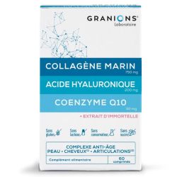 Granions Collagène Marin Acide Hyaluronique Coenzyme Q10 60 Comprimés