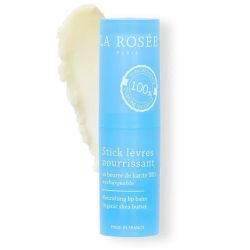 La Rosée stick lèvres nourrissant rechargeable bio 4,5g