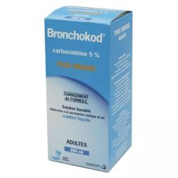 Bronchokod 5% adulte solution buvable édulcorée 250 ml