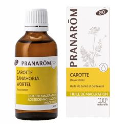 Pranarôm huile végétale de macération Carotte 50 ml