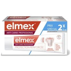Elmex Anti-caries Professional dentifrice spécial 2x75ml