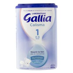 Gallia Calisma 1 lait en poudre 1er âge 0-6 mois 800 g