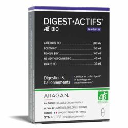 Aragan Synactifs Digest Actifs Bio 30 gélules