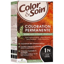3Chênes Color & Soin Coloration Permanente 1N noir ébène