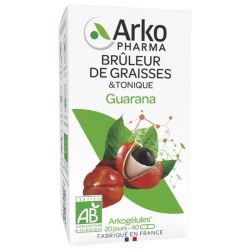 Arkogélules guarana bio brûleur graisses 40 gélules