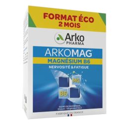 Arkomag magnésium B6 nervosité fatigue 120 gélules