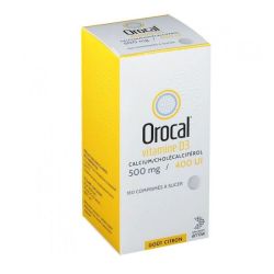 Orocal D3 500 mg 400 UI 180 comprimé à sucer