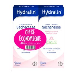 Hydralin crème lavante intime sécheresse 2 x 200ml